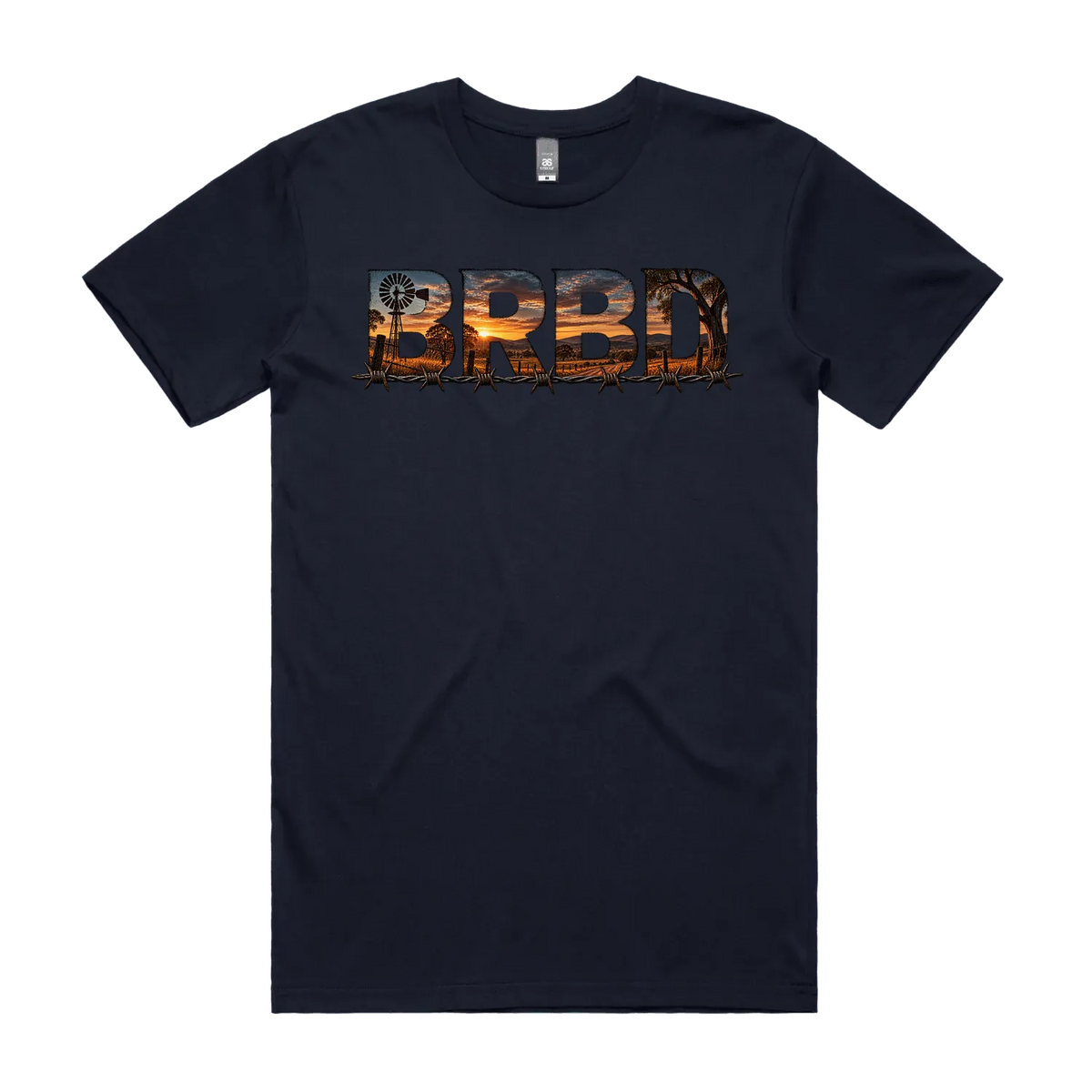 BRBD Country Silhouette Tee — Born in the Bush, Built for the Everyday