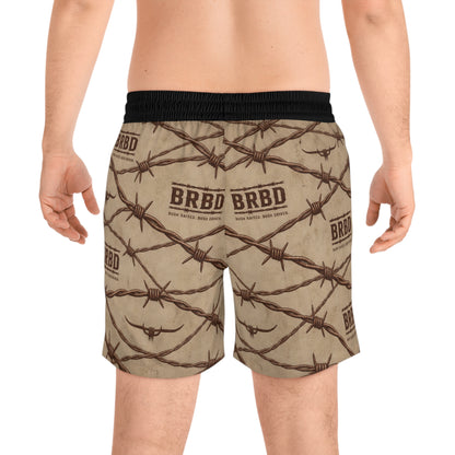 BRBD Barbed Wire Swim Shorts
