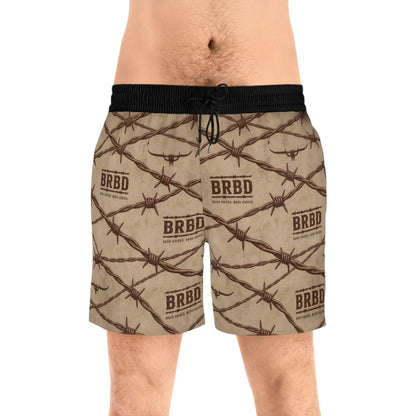 BRBD Barbed Wire Swim Shorts