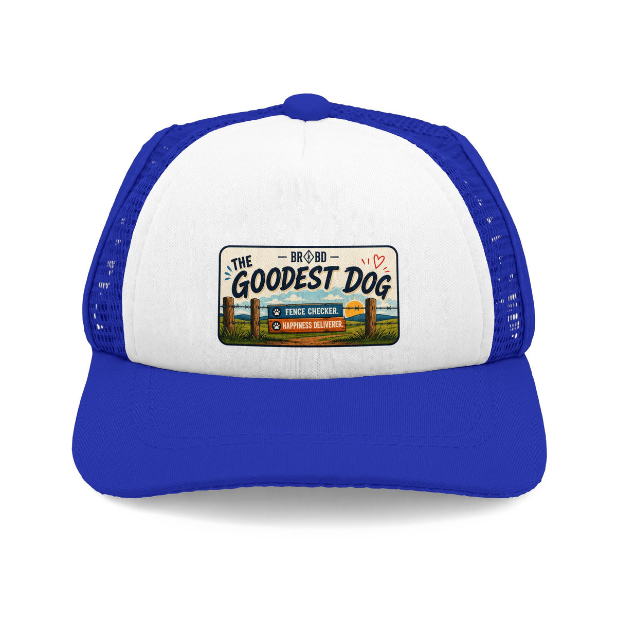 BRBD Top Paddock Dog Cap – Goodest Dog Edition