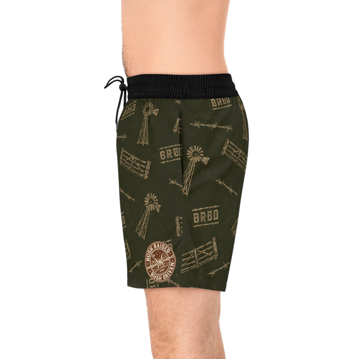 BRBD Rustic Windmill Swim Shorts