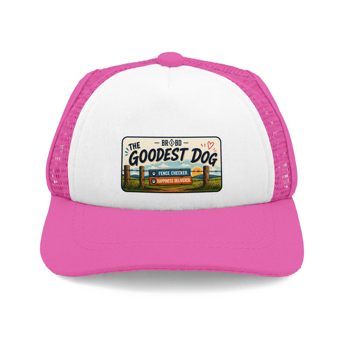 BRBD Top Paddock Dog Cap – Goodest Dog Edition