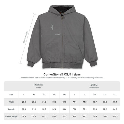 BRBD Duck Cloth Hooded Jacket – Signature Range