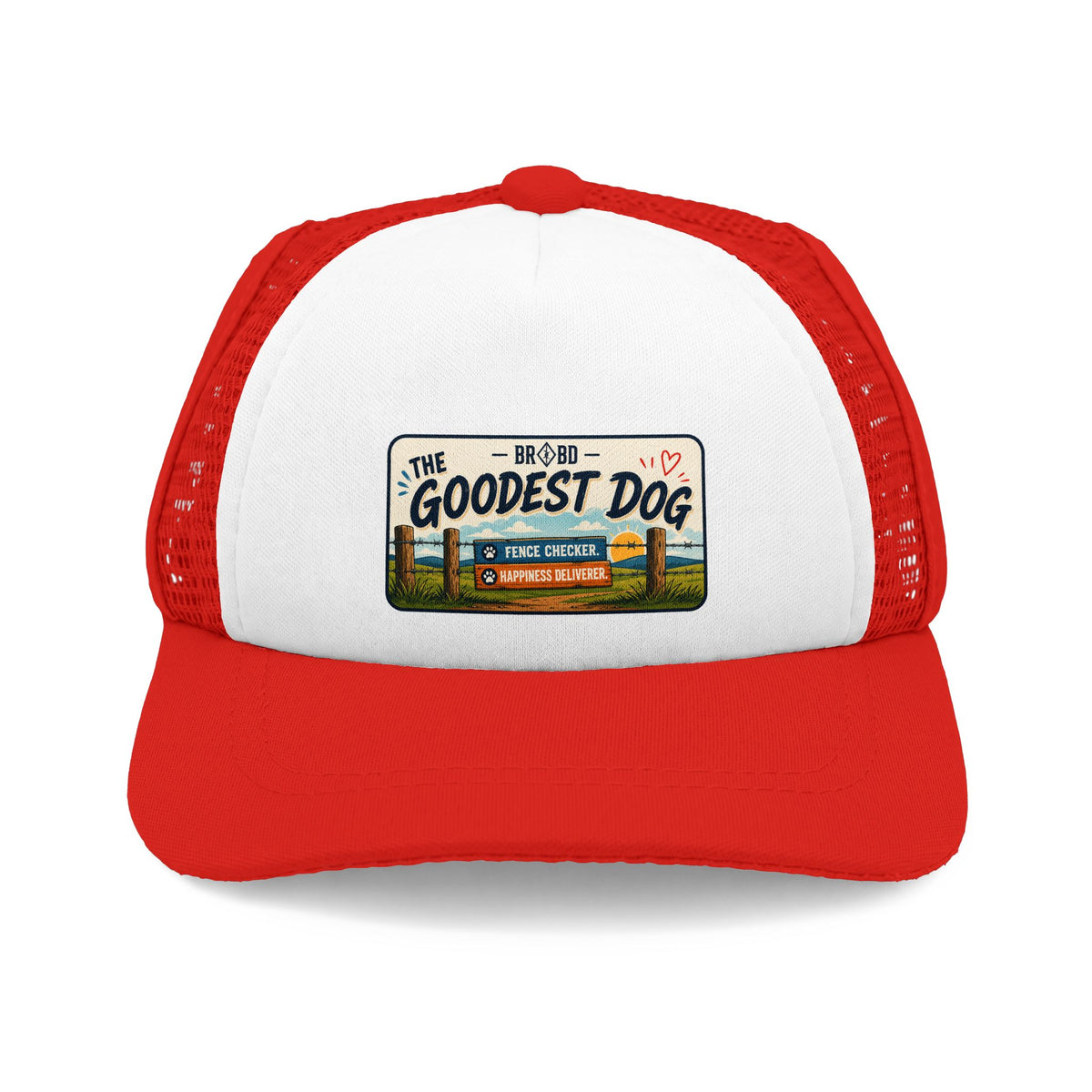 BRBD Top Paddock Dog Cap – Goodest Dog Edition
