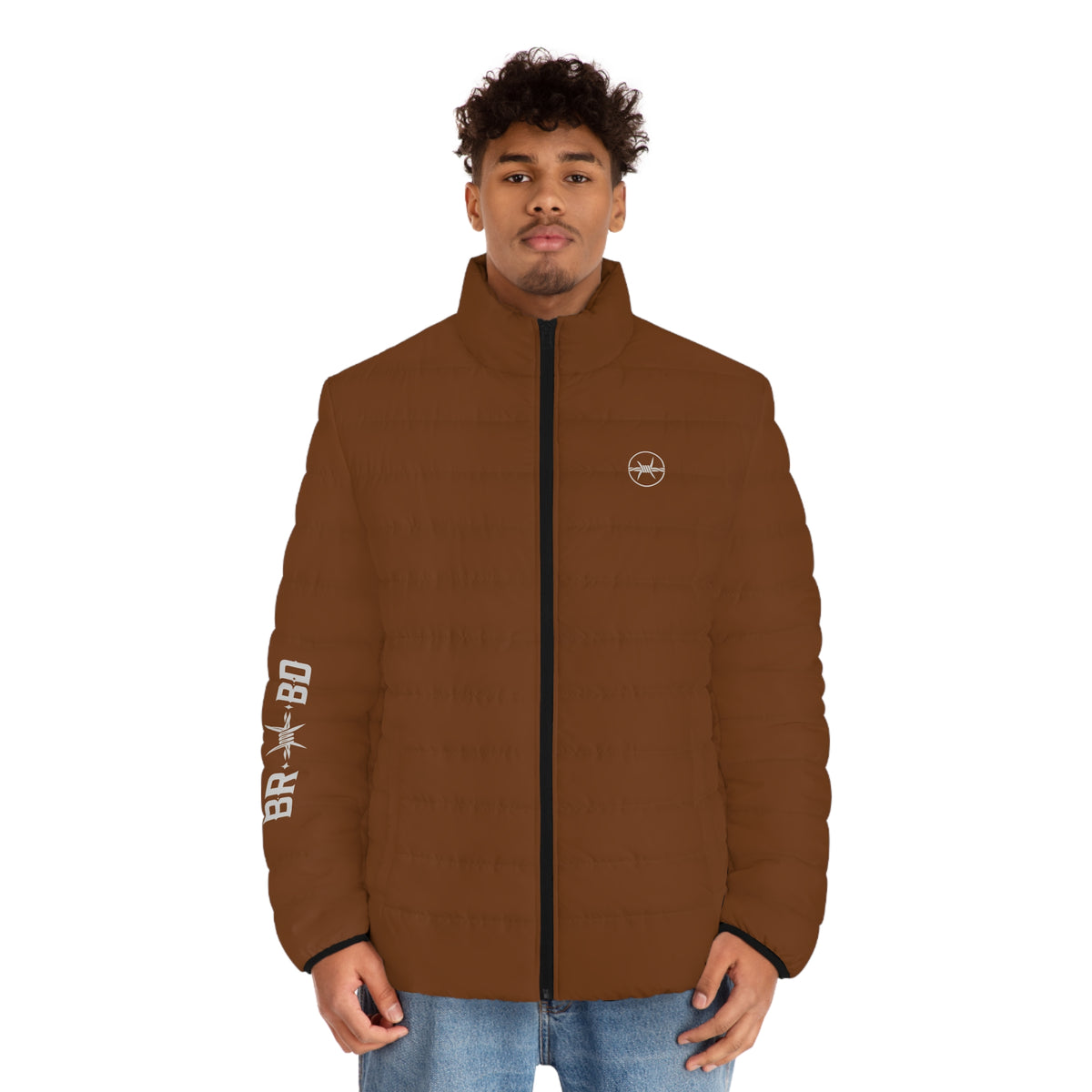 BRBD Puffer Jacket (Brown) – Signature Range