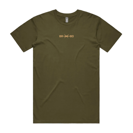Army front flat lay