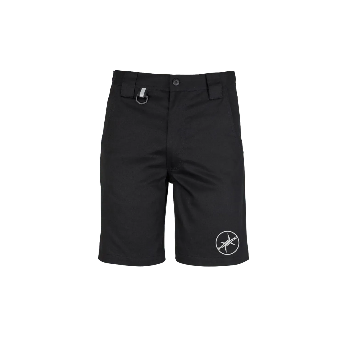 Black left flat lay