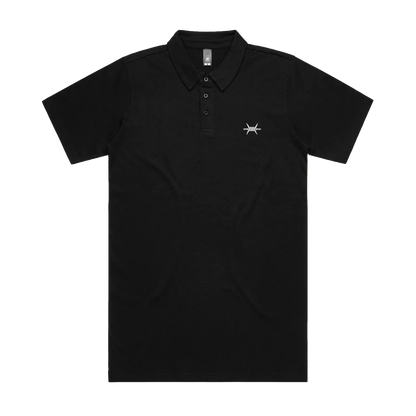 Black front flat lay