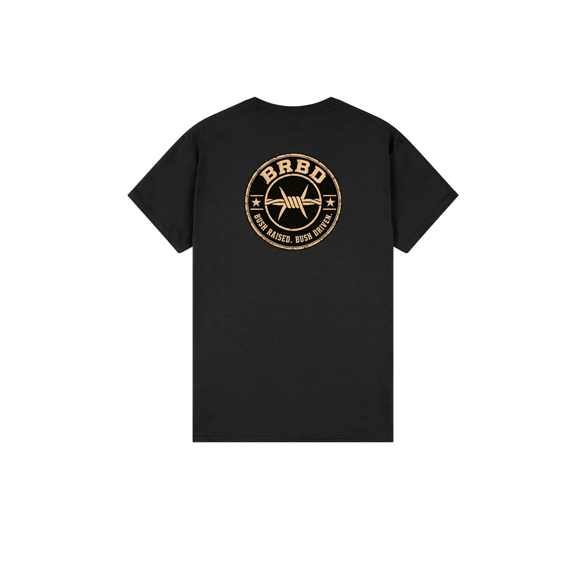 Black back flat lay