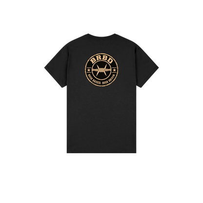 Black back flat lay