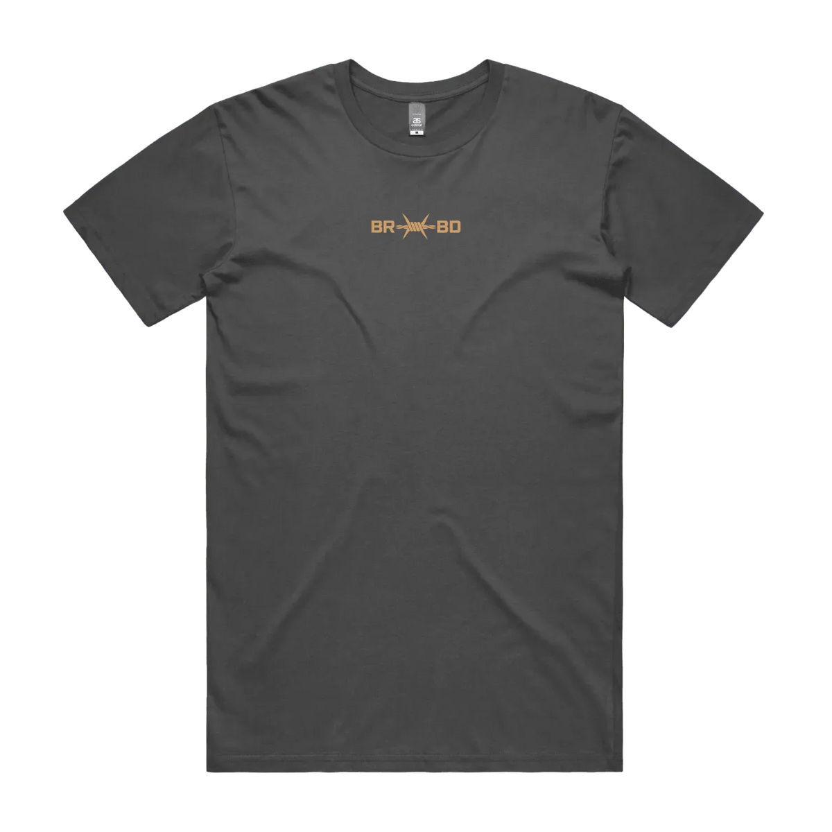 Charcoal front flat lay