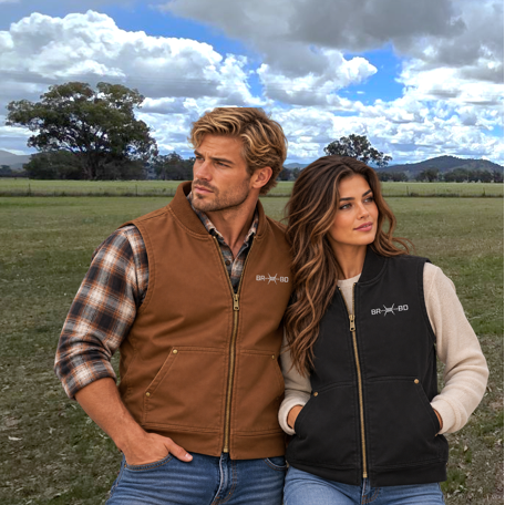 BRBD Duck Cloth Work Vest – Signature Range