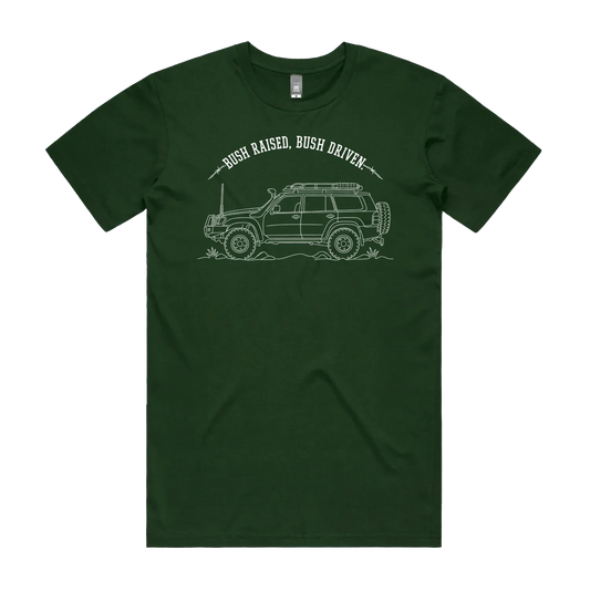 Forest Green front flat lay