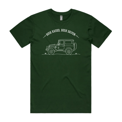 Forest Green front flat lay