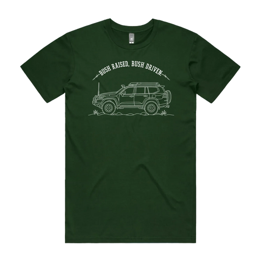 Forest Green front flat lay