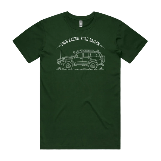 Forest Green front flat lay