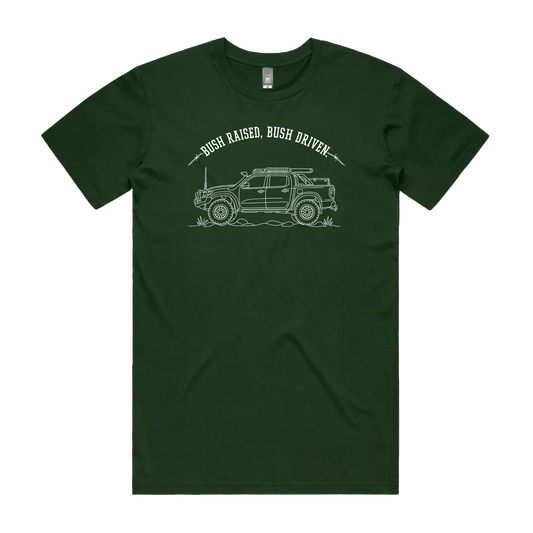 Forest Green front flat lay