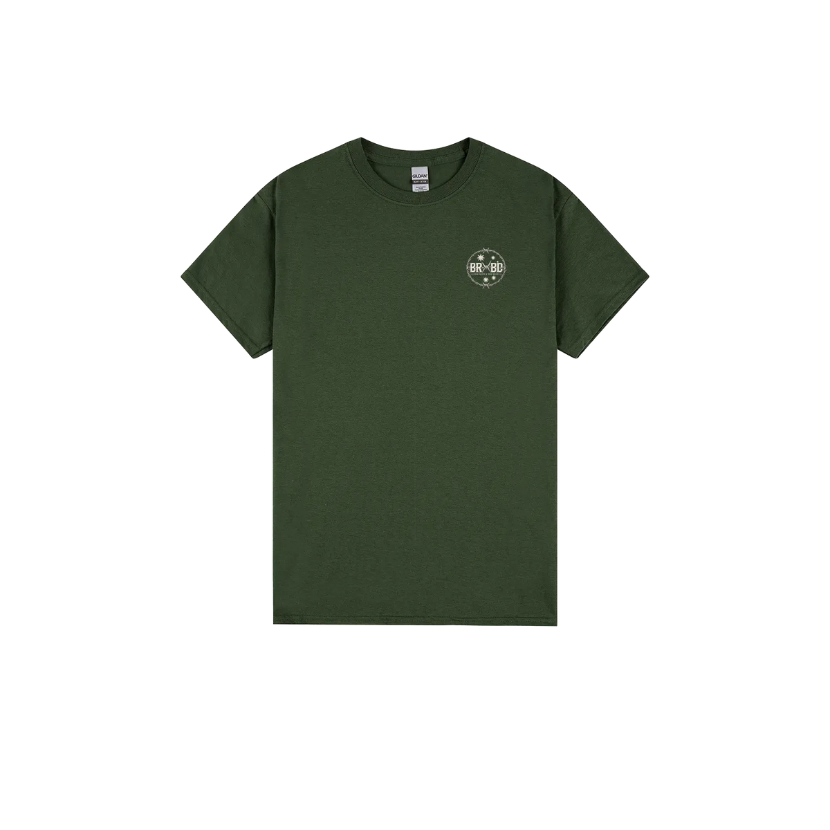 Forest Green front flat lay