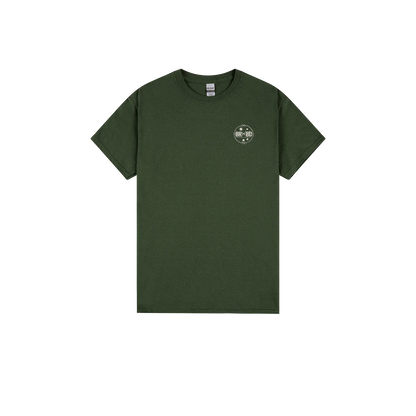 Forest Green front flat lay