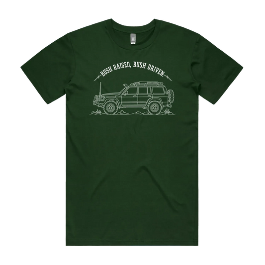 Forest Green front flat lay