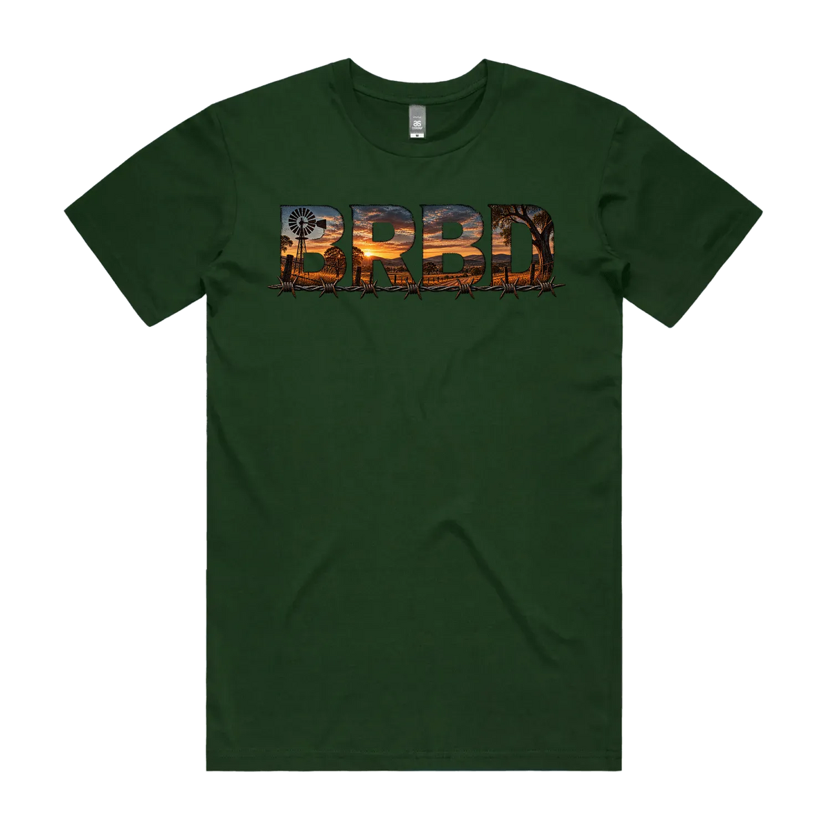 BRBD Country Silhouette Tee — Born in the Bush, Built for the Everyday