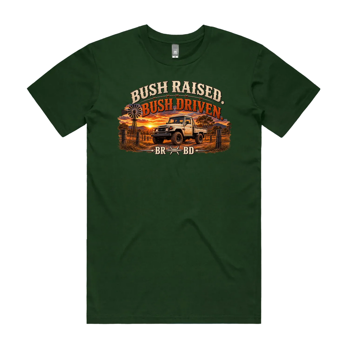 BRBD Bush Driven Ute Tee — Built for the Ones Who Live Behind the Wheel