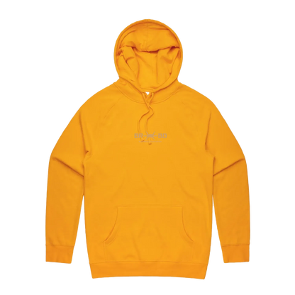 Gold front flat lay