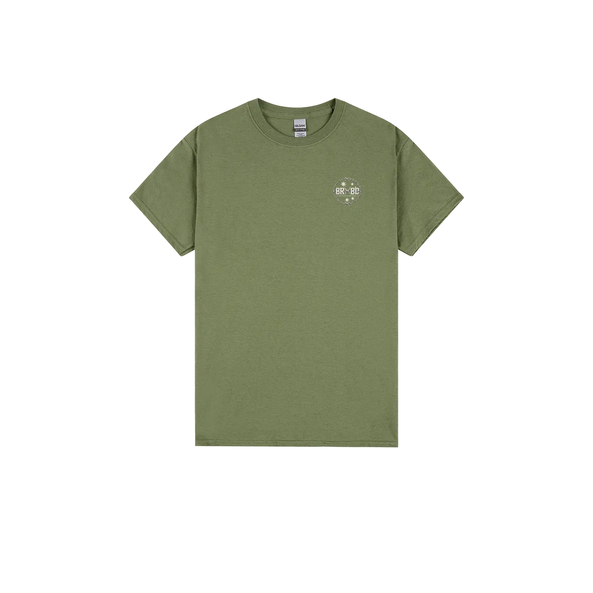 Military Green front flat lay