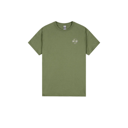Military Green front flat lay