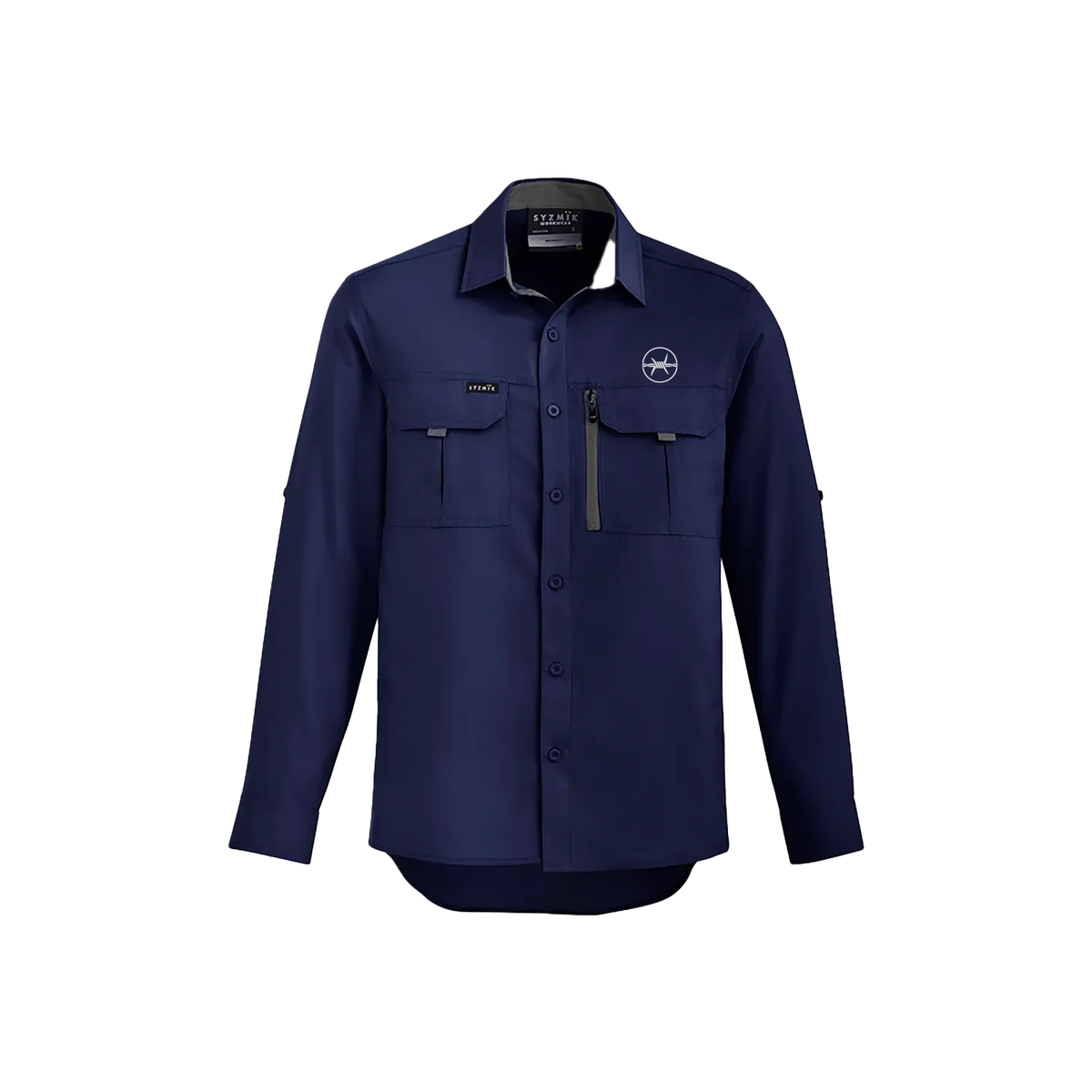Navy front flat lay