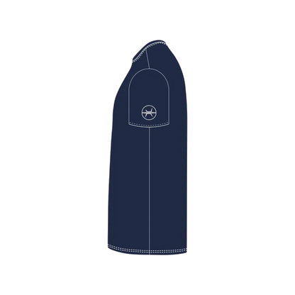 Navy left flat lay