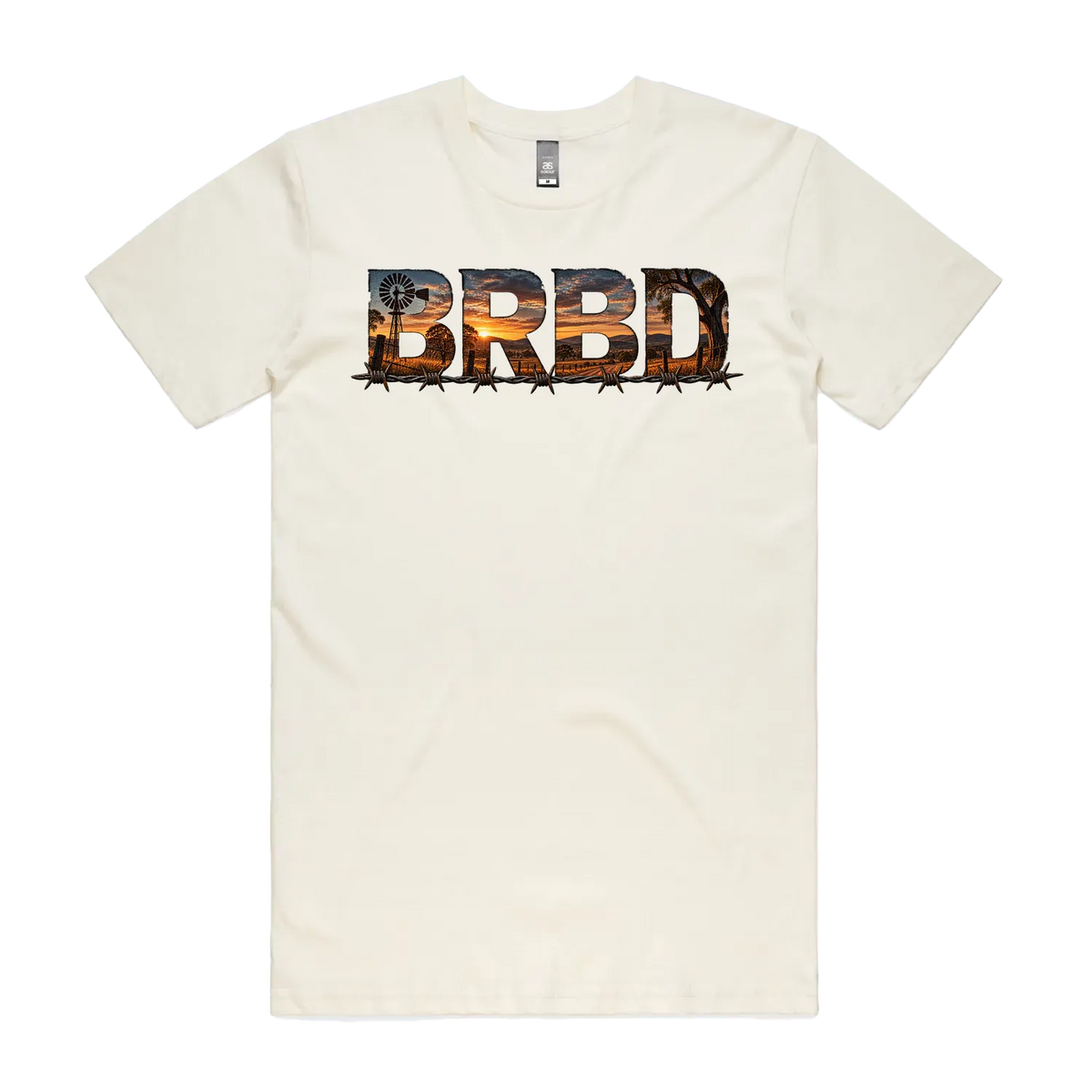 BRBD Country Silhouette Tee — Born in the Bush, Built for the Everyday
