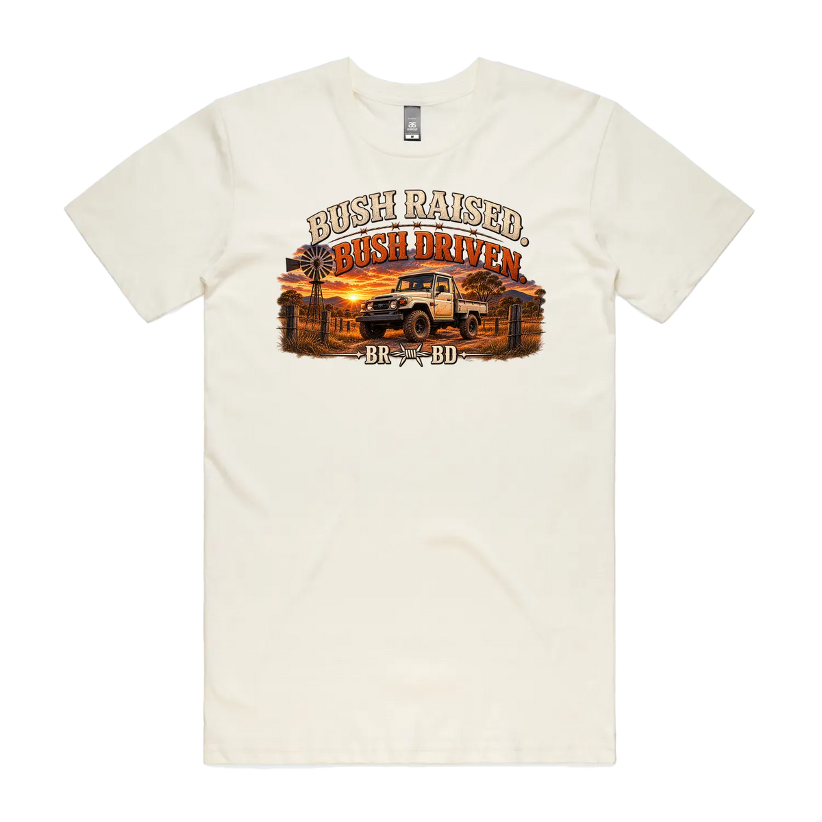 BRBD Bush Driven Ute Tee — Built for the Ones Who Live Behind the Wheel