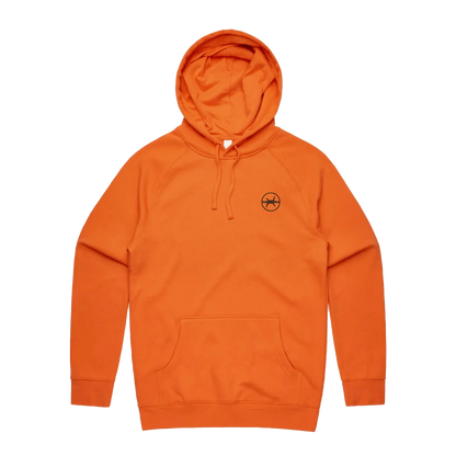 Orange front flat lay