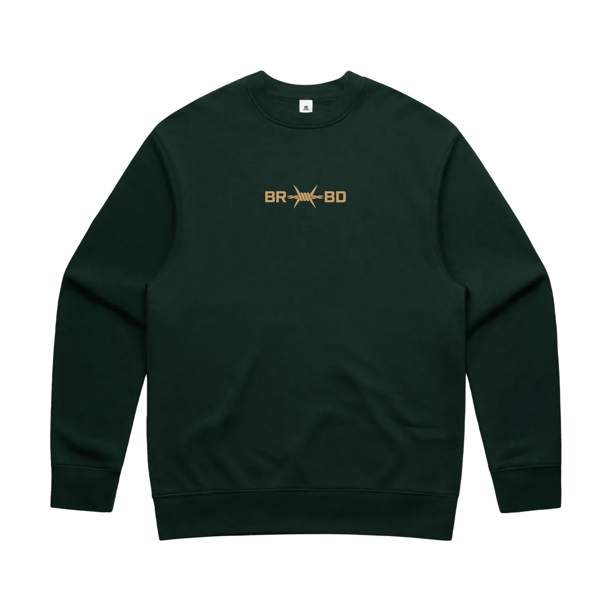 Pine Green front flat lay