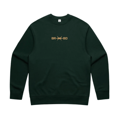 Pine Green front flat lay