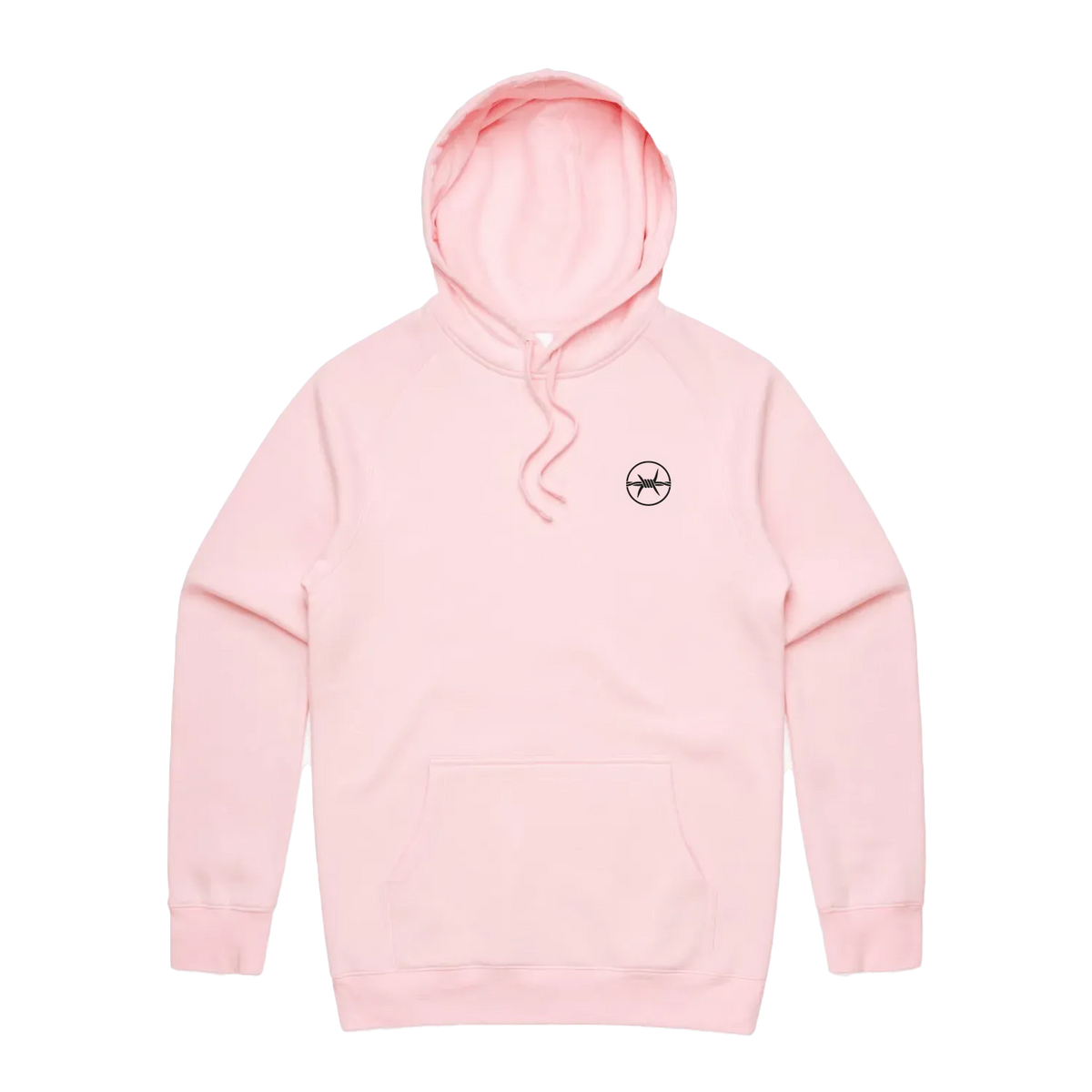 Pink front flat lay