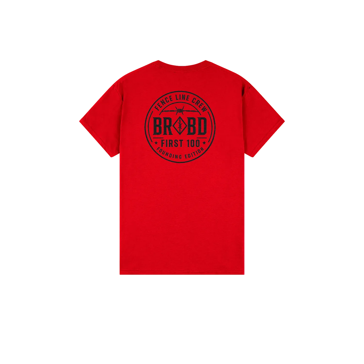 Red back flat lay