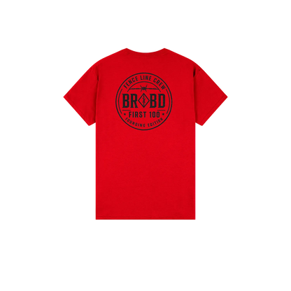 Red back flat lay