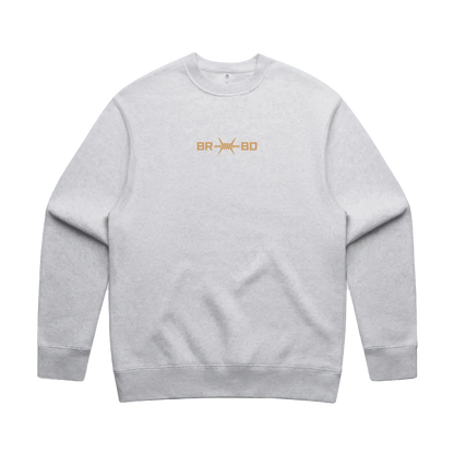 White Marle front flat lay