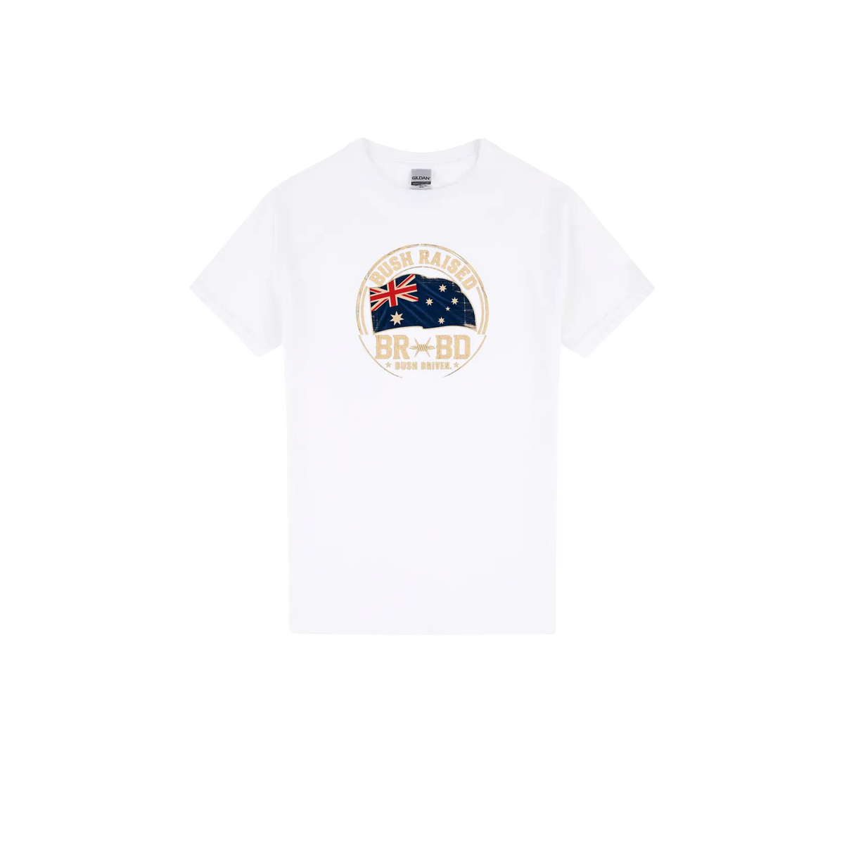 White front flat lay