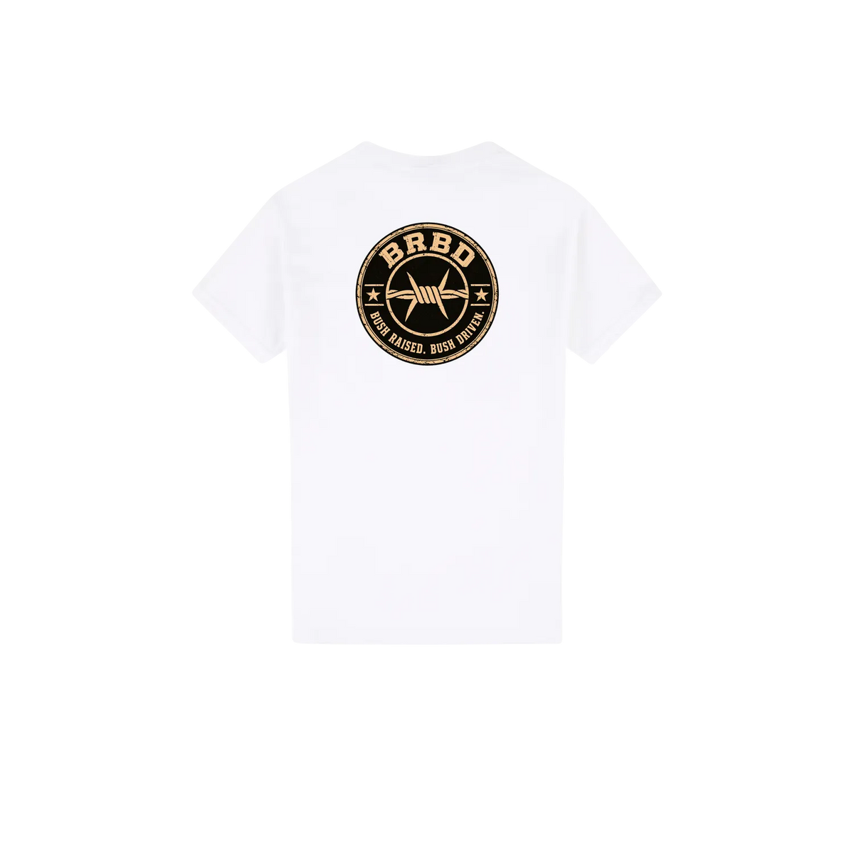 White back flat lay