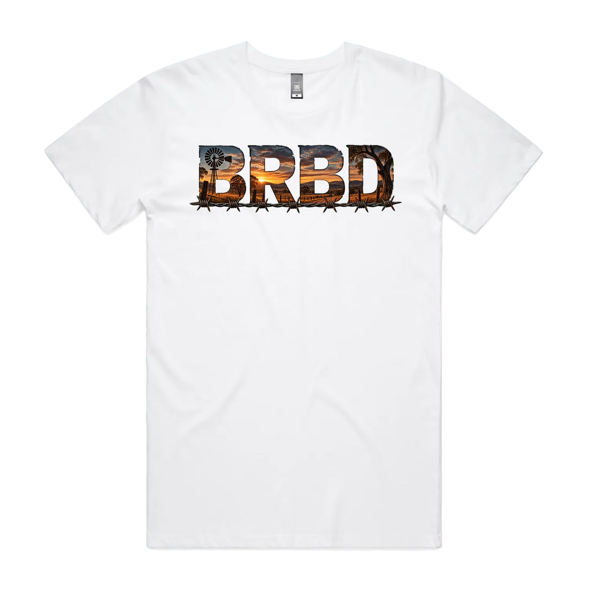 BRBD Country Silhouette Tee — Born in the Bush, Built for the Everyday